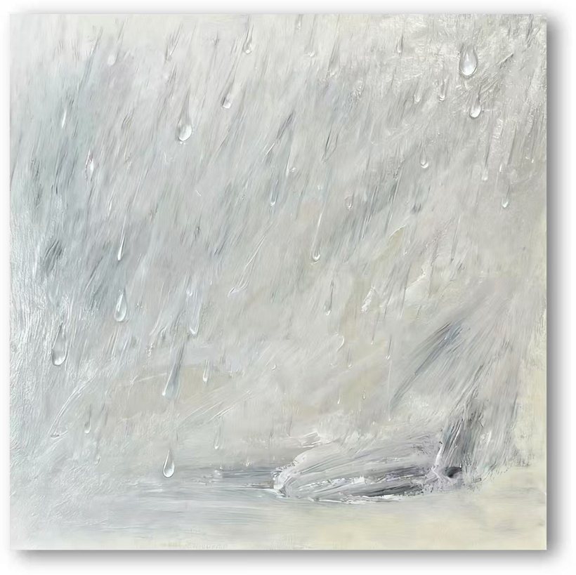 《把雨留在石头上》 · Keeping the Rain on the Stone